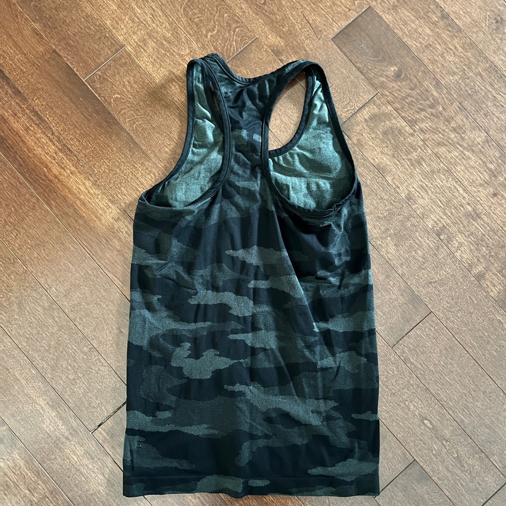 Athleta Camo Racerback Tank - Picture 2 of 3